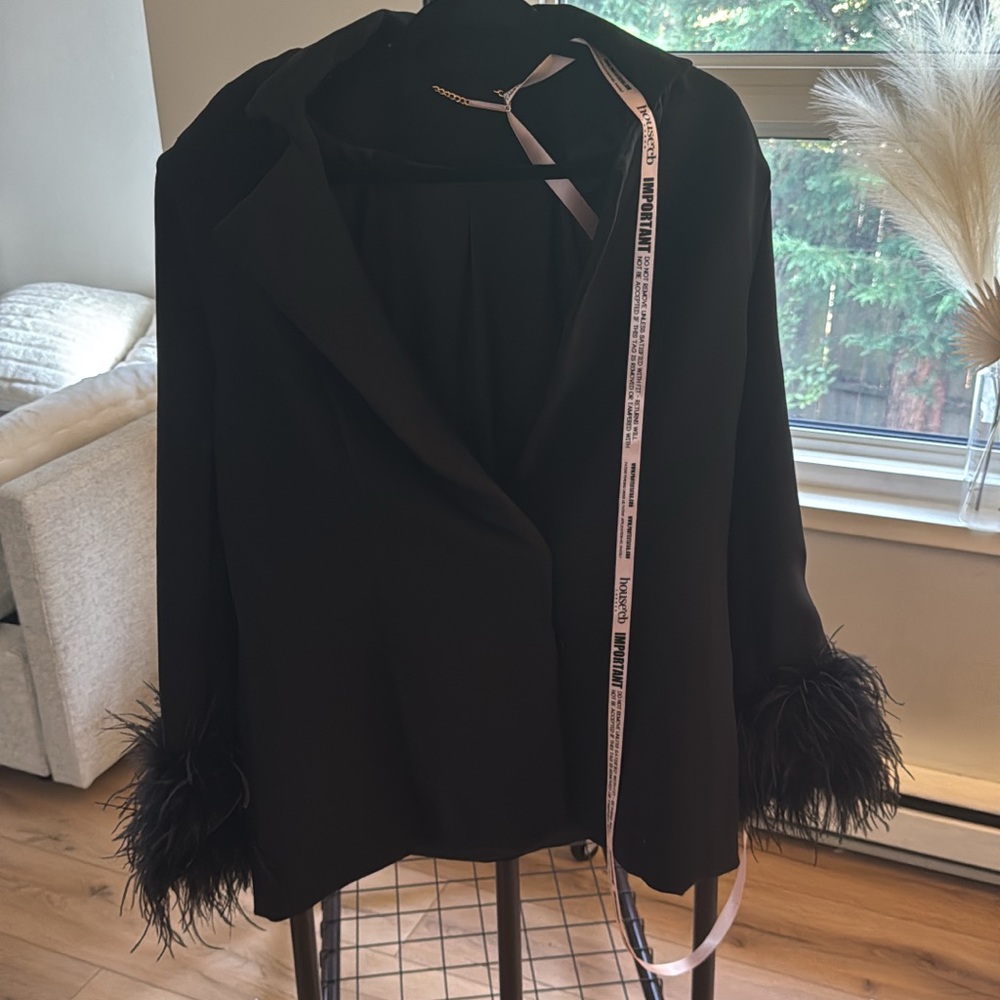 House of CB Black Blazer with Chic Design